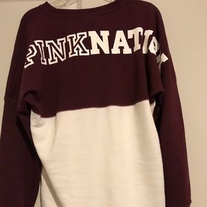 PINK Victoria's Secret Tops - Victoria’s Secret PINK sweatshirt PINK Victoria's Secret Tops - Victoria’s Secret PINK sweatshirt